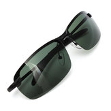 Kültéri napszemüveg Sötétzöld fémkeret Polarizált napszemüveg